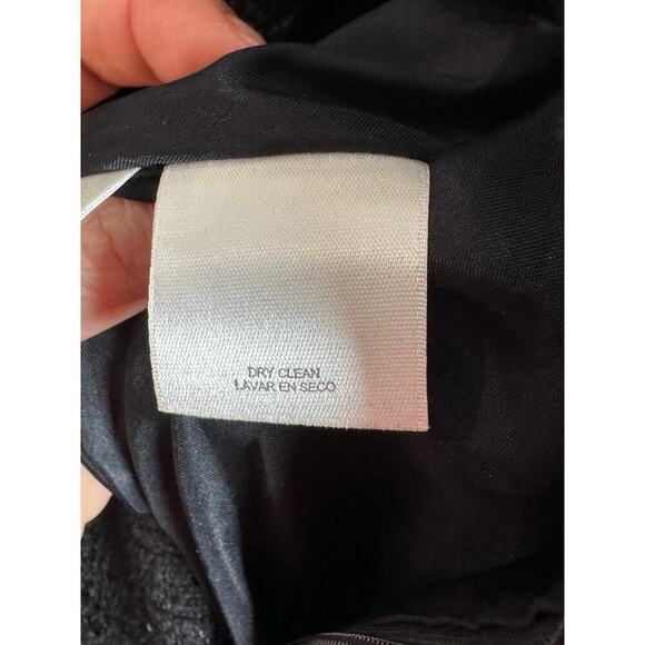 NWT Anne Klien Tweed Black Sequined Fitted Knee Length 4 Luxury Formal MSRP $149 - Picture 11 of 13